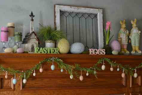 How to decorate the house for Easter with the hands